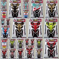 VIXION TIGER NINJA CB150R CBR250 BYSON MEGA PRO R25 KING RX S TANK PROTECTION TANK PAD Sticker Emble