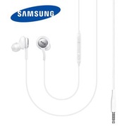 Samsung - 三星 原裝 AKG 入耳式耳機 EO-IG955 / 3.5mm 針插 接頭 立體聲 帶線控 麥克風 音量接聽按鍵 Galaxy / 袋裝 - 白色 / 平行進口