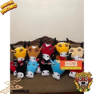 Bull Doll Bull Head Doll/ Mberot Doll/ 45 X 25 Cm Instant East Java