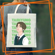 READY ZIPPER V Taehyung Dynamite Fan Art Tote Bag Dynamite Kpop Fan Artmerchandise