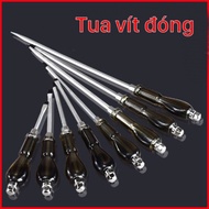 Bake Flat Round Screwdriver, 6mm, 8mm, enough Sezi (1 inch to 2.5 inches)