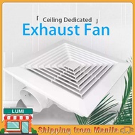 【24 hours delivery】exhaust fan for room 8 inch exhaust fan ceiling exhaust fan kitchen strong wind household silent bathroom louver exhaust fan Window Ventilator Blower exhaust fan for kitchen