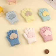 Children Winter Glove 1-5 Years Kids Girl Glove Small Love Kids Snow Glove Sarung Tangan Kanak-Kanak