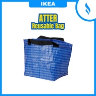 IKEA ATTER Reusable High Quality & Strong Travel Beg Shopping & Dobi Ikea