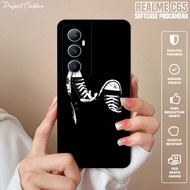 Softcase Realme C65hp - Realme C65 Case (BLCK) Silicone Realme C65hp - Casing Realme C65hp - Casing 