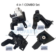 [4 IN 1 COMBO SET] Toyota OEM Engine Mounting - Toyota Altis 2008-2010 ZZE141 1.6L / ZZE142 1.8L