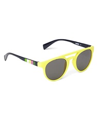 Boys,and Toddler Fashion Sunglasses,Yellow Aloha,12-24 MONTHS