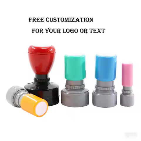Self-Inking Stamp Custom QA QC Teacher Name Ink Stamp Signature Calligraphy Selfing-Inking Personali