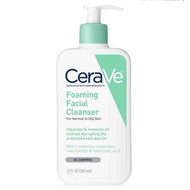 CeraVe Foaming Facial Cleanser for normal and oily skin CeraVe Foaming Facial Cleanser 355ml