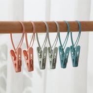 1PC Windproof Clothespins Plastic Laundry Clip Portable Bra Socks Hanger Hook Quilt Clothing Clip Hanging Rope Clothes Peg