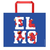 Bundanjai (หนังสือ) SST Elmo Blue PP Woven Tote bag W50XH40XS15 cm