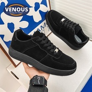 【Venous】2024 New Kasut Sport Lelaki Original 100% Kasut Hitam Lelaki Shoes Men Casual Sneakers Men 黑色男鞋 包鞋男