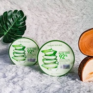 NATURE REPUBLIC ALOEVERA (HOLOGRAM) MOISTURE GEL 300ml 100% ORI / Aloe Vera Gel / Pelembab Muka / Ma
