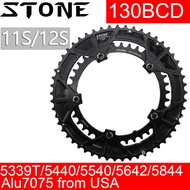 Stone 130bcd Bike Chainring Double for Shimano 5700 6700 Folding Road bike for Sram 11 12 Speed 58 4