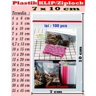 Plastic Clip/Ziplock Plastic Medicine Plastic/ Sambal Plastic 7x10/ 8x12/ 8.7x13/10x15/11x20/12x20/ 