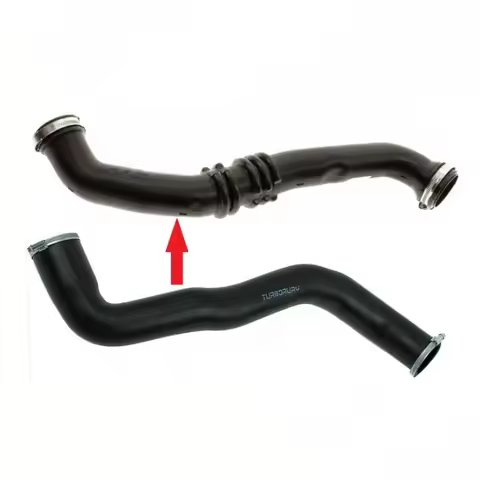 Car Hose Pipe With 2 Clips For Ford Mondeo Mk4 2.0 Tdci Intercooler Turbo Hose Pipe 7G916K683AA 7G91