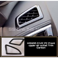 Honda Civic Fc 2016-2022 Gear Shirft/Gear Knob/Gear Panel Carbon Fiber Interior Accessories Civic Fc