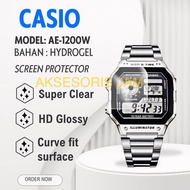 LAYAR ANTI-SCRATCH HYDROGEL WATCH CASIO AE-1200WH AE 1200WH AE1200WH AE 1200 AE1200 SCREEN PROTECTOR