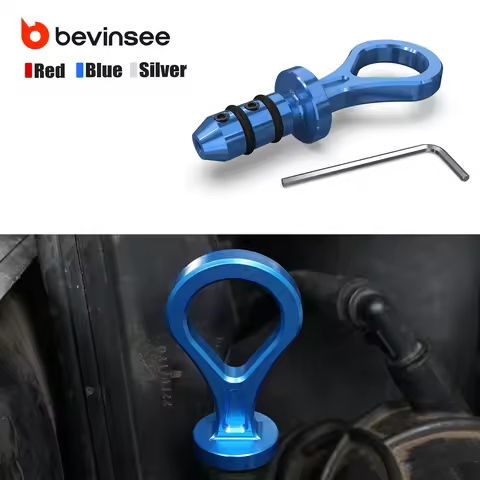 BEVINSEE Oil Dipstick Handle for BMW E39 525i 528i 530i, E46 325i 328i 330i, Z4 E85/E86 2.5i 3.0i, R