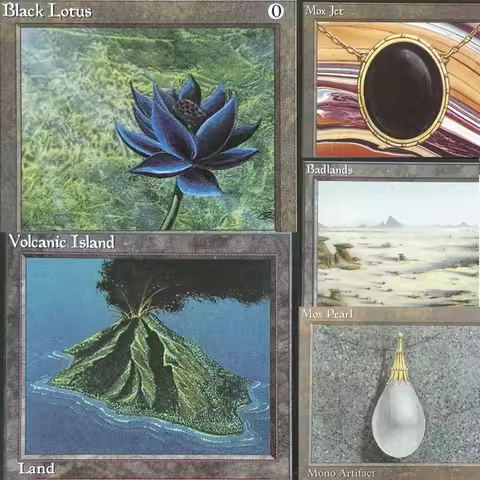 Unlimited Revised MIX1/001 Tcg proxy dual lands magical cards underground home play black lotus mox 