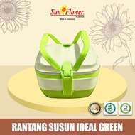 NEWEST IDEAL SUNFLOWER BRAND STACKING BOX SIMPLE SOUVENIR EATING SET BEAUTIFUL MINIMALIST STACKING B