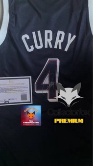 Curry 巴黎奧運 親筆簽名4號球衣連認證