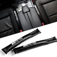 2Pcs Car Seat Gap Stopper Leak Proof Stop Pad Filler Spacer Soft Mat For Mercedes Benz E200 E300 E26