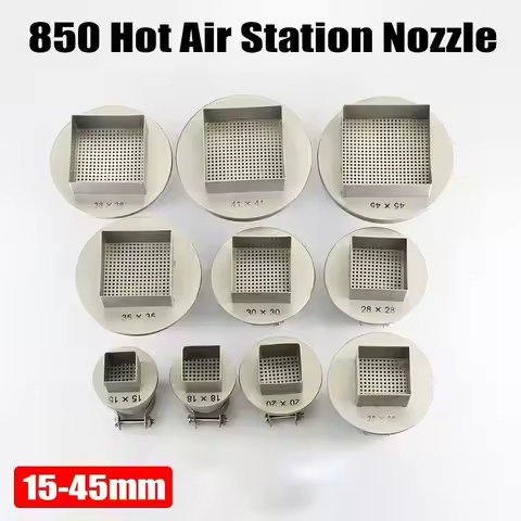 22mm For SMD SMT Blower Hair Dryer Welding Tool Hot Air Torch Head 850 852 Diameter 22mm Rework Sold