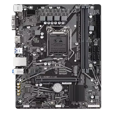 For GIGABYTE H510M H V2 Motherboard H470 LGA 1200 DDR4 Micro ATX support i9-10900 11600 10400 10100 
