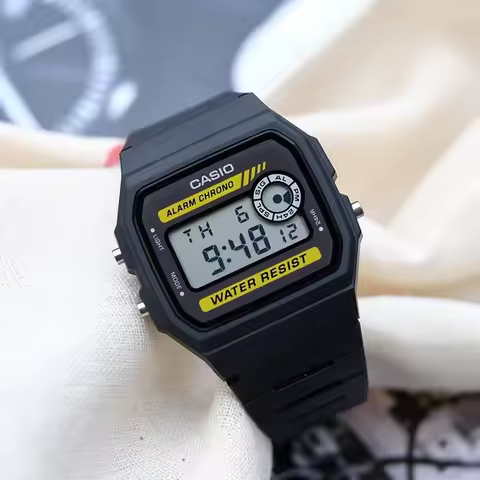 Fashion Retro Casio F-94WA-9 Student Digital Watch 24H Time Display Alarm Calendar 30M Waterproof Li
