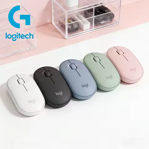 Logitech M350 Wireless Silent Mouse, lightweight and ideal for office use. Also available: M170/M185