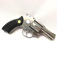 【 賀臻生存遊戲 】WG 731 S 2.5吋 迷版刻字 CO2 左輪手槍 6mm 銀色 黑色握把