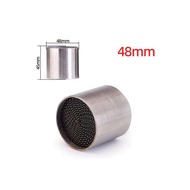 Motorcycle Exhaust 48mm 50mm 53mm Honeycomb DB Killer Reduce Noise High Torque At Low Speed Gas Puri