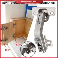 <ever> 135° Hinge Kitchen Cabinet Hinge Wardrobe Cupboard Concealed Corner Door Hinge