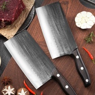 1PC Butcher Knife Chop Bones Cleaver Meat Kitchen Knives Hand Forged Blade Wood Handle Chef Knife Ut