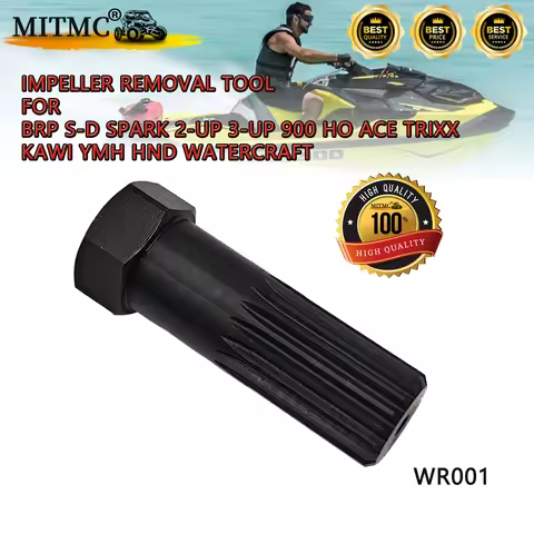 MITMC 18-Tooth Impeller Removal Tool WR001 For BRP S-D Spark 2-Up 3-Up 900 HO Ace Trixx 2004-2022 Ka