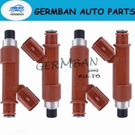 23250-21060 4x Fuel Injector For Toyota Yaris 1.3L NCP90 NCP92 2NZFE 23209-21060