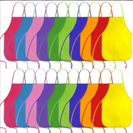 Apron budak kosong Children Arm Sleeves Apron Waterproof Kids Art Painting Cook Baking Kitchen 48x33