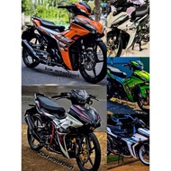 COVERSET Y16ZR Vietnam Design / y16 Coverset siap sticker / colour white / Y16ZR HLD / Trusted selle