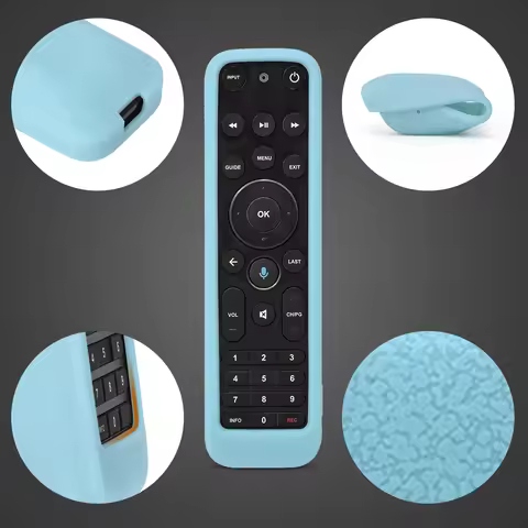 Silicone Cover For Verizon FiOS TV One Voice Remote Control 2019 - MG3-R32140B VRC4100 BLE Protectiv