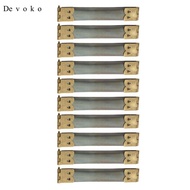 [Cuticate1] 10pcs Purse Or Glasses Case Flex Frame Internal Flex Spring Clip Bronze 8cm