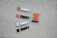 {New} Zwift Cycling Bike Sticker No Glue Leaving Road Bike Bike Peripheral Decoration Creative Stick