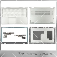 Laptop Parts For Dell Inspiron 15 7510 LCD Back Cover Bezel Palmrest Bottom Case Hinges Notebook Cas