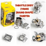 Y15ZR Y15 V1 V2 RACING THROTTLE BODY ROUND SHAPE OVAL SHAPE TB THROTLE MINYAK ESR NLK Y15 HEAD