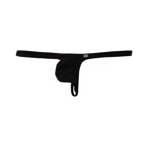 Men's Pouch T-Back G-String Low-Rise Jockstrap Cotton Thong Briefs Tight T Pants Mens Underwear Exot