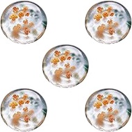 ADERIA Tsugaru Vidro F-62189 Chopsticks Rest, Diameter 1.4 x Height 0.4 inches (3.5 x 1 cm), Autumn 