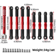 Metal Pull Rod for TRAXXAS 1/16 SLASH #7038 #7018 7075 RC Car Metal Upgrade OP Accessories Parts