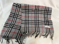 Burberry 圍巾 羊毛 克什米爾 vintage 日本中古