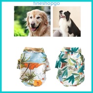 Fine Beach Dog Shirt Hawaiians Dog Shirts Cool Dog Clothes Dog Summer T-Shirt Beach Puppy Shirt Shir