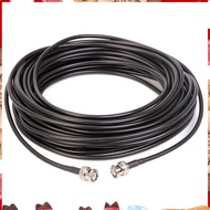 BNC Extension Cable RG-58 BNC Male to BNC Male Coaxial Cable Rg58A/U 50Ohm  Adapter Extension Cable